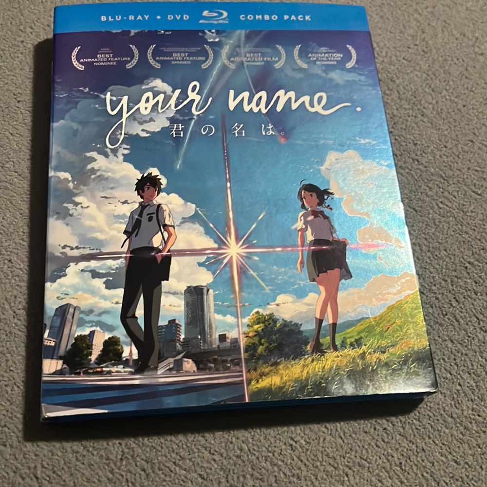 Your name Blu-ray DVD